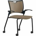 9To5 Seating CHAIR, STCK, FBRC, 25in, LA/BK NTF1315A12BFLA